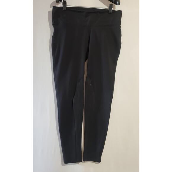 Spanx Ready To Wow Black Faux Leather Riding Leggings Womens Size XL Shapewear - Picture 3 of 13